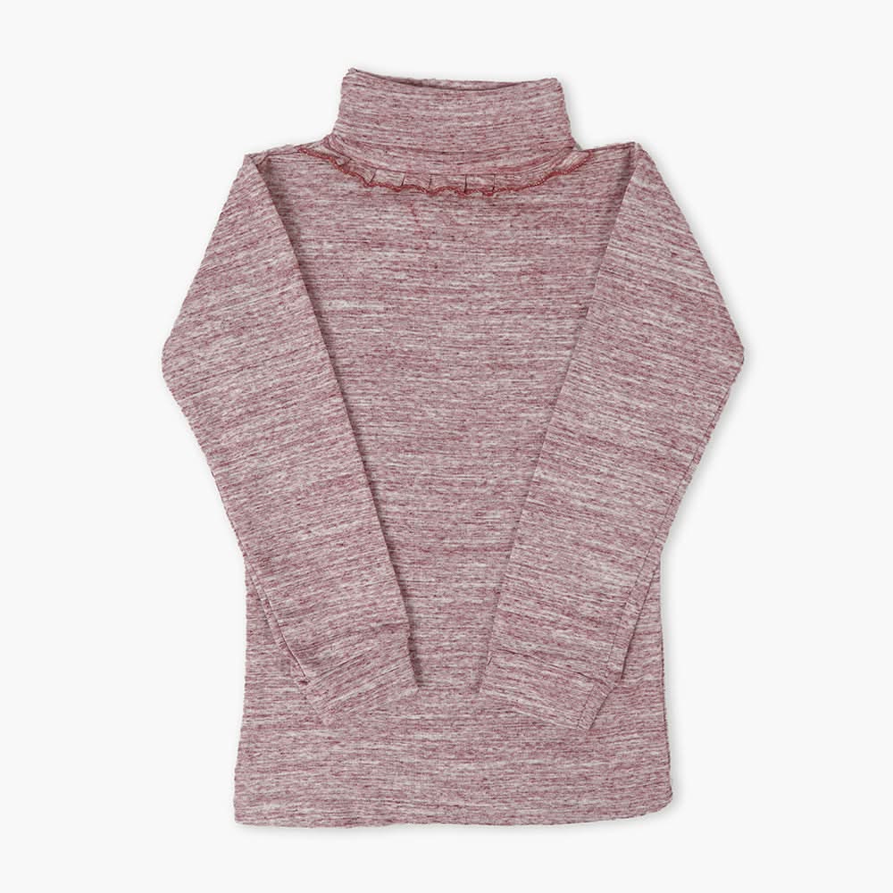 Girls High Neck - Tea Pink, Girls High Neck, Chase Value, Chase Value