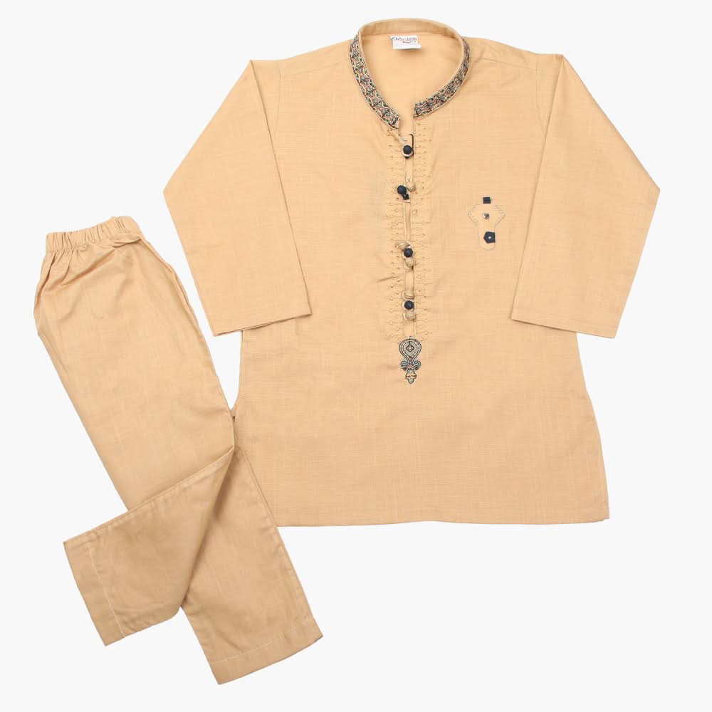 Boys Shalwar Suit - Brown, Boys Shalwar Kameez, Chase Value, Chase Value