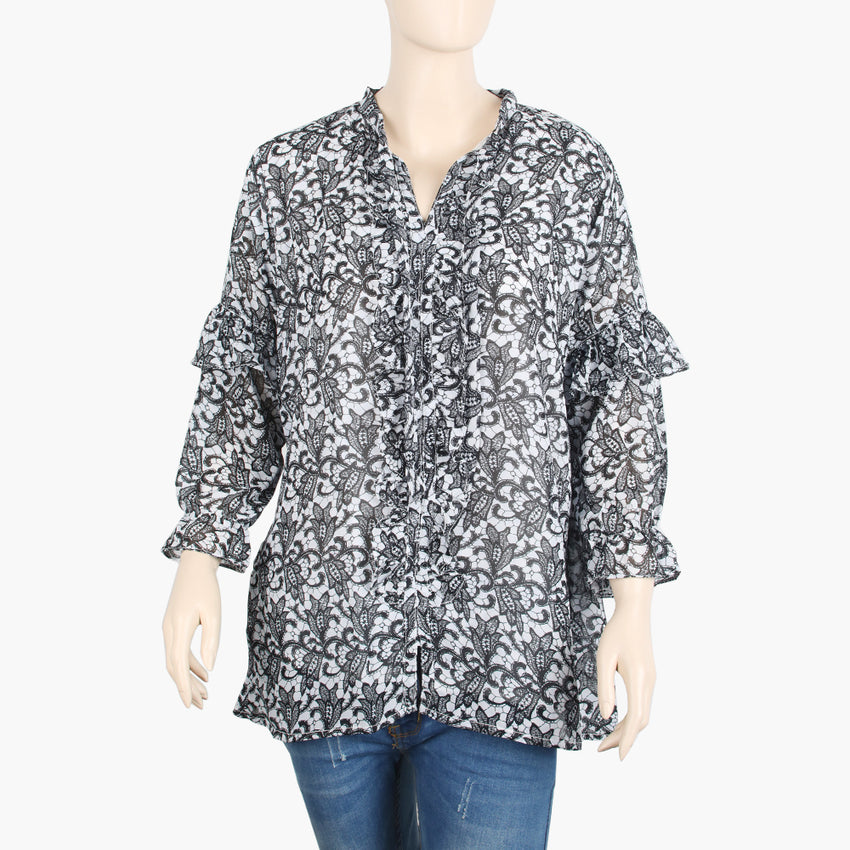 Women's Western Top - Black, Women T-Shirts & Tops, Chase Value, Chase Value