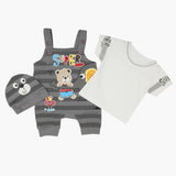 Newborn Boys Romper - Dark Grey, Newborn Boys Rompers, Chase Value, Chase Value