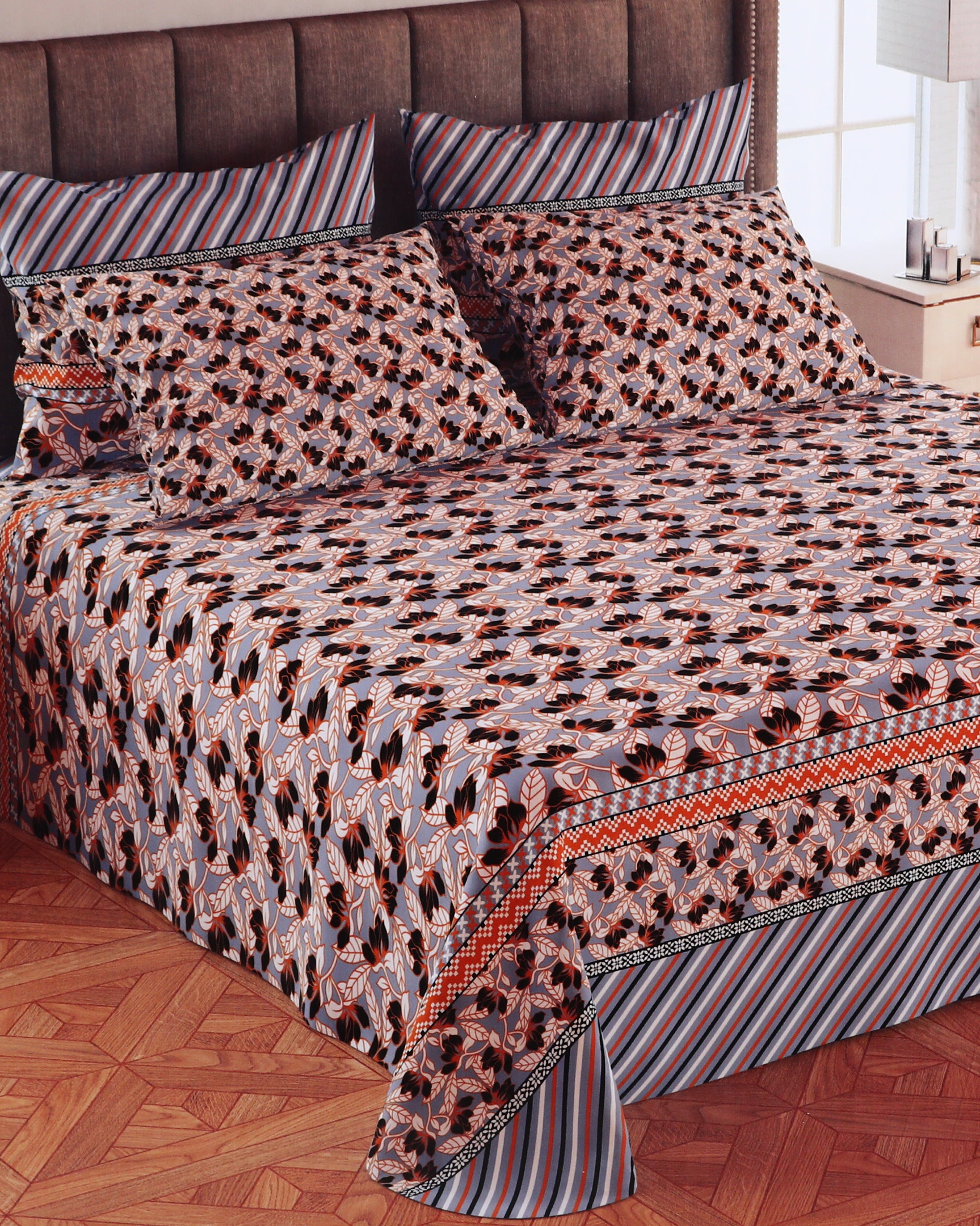 5 Pcs Bedsheet Set 94x96