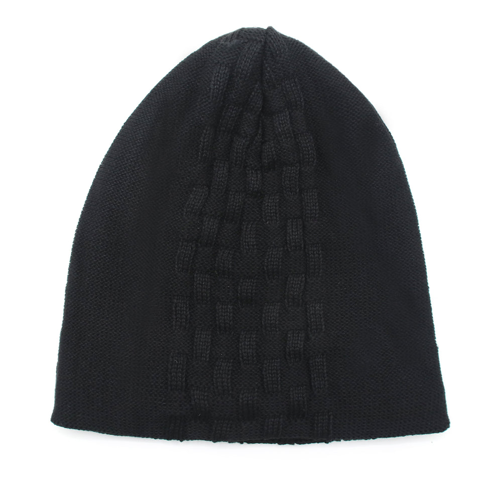 Men's Woolen Cap - Black, Men's Cap & Other Accessories, Chase Value, Chase Value