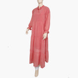 Women's Long Maxi - Red, Women T-Shirts & Tops, Chase Value, Chase Value