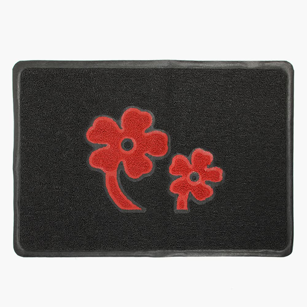 Waterproof Rubber Door Mat - Black, Mats, Chase Value, Chase Value