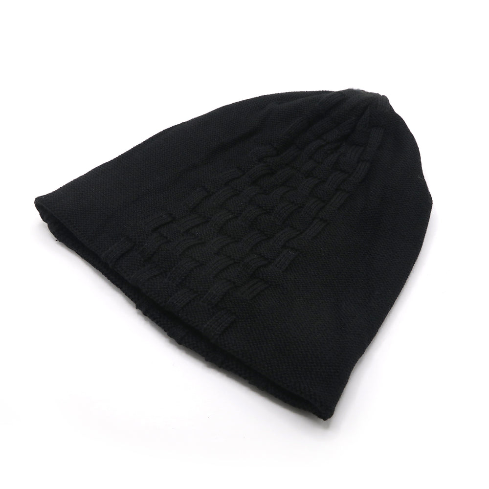 Men's Woolen Cap - Black, Men's Cap & Other Accessories, Chase Value, Chase Value