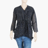 Women's Western Top - Navy Blue, Women T-Shirts & Tops, Chase Value, Chase Value