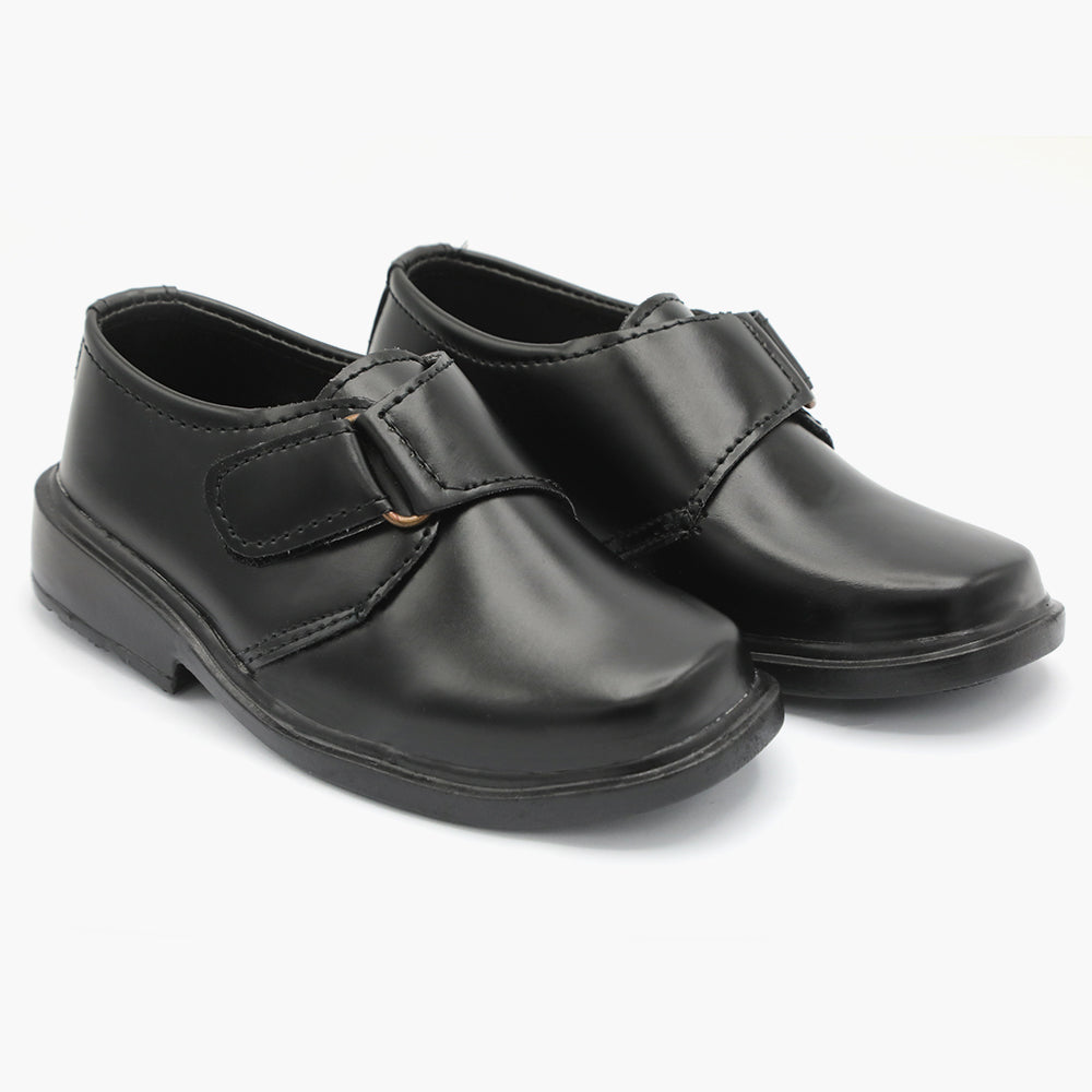 Boys School Shoes - Black, Boys Formal Shoes, Chase Value, Chase Value