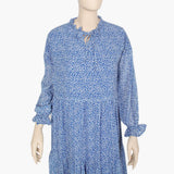 Women's Long Maxi - Blue, Women T-Shirts & Tops, Chase Value, Chase Value