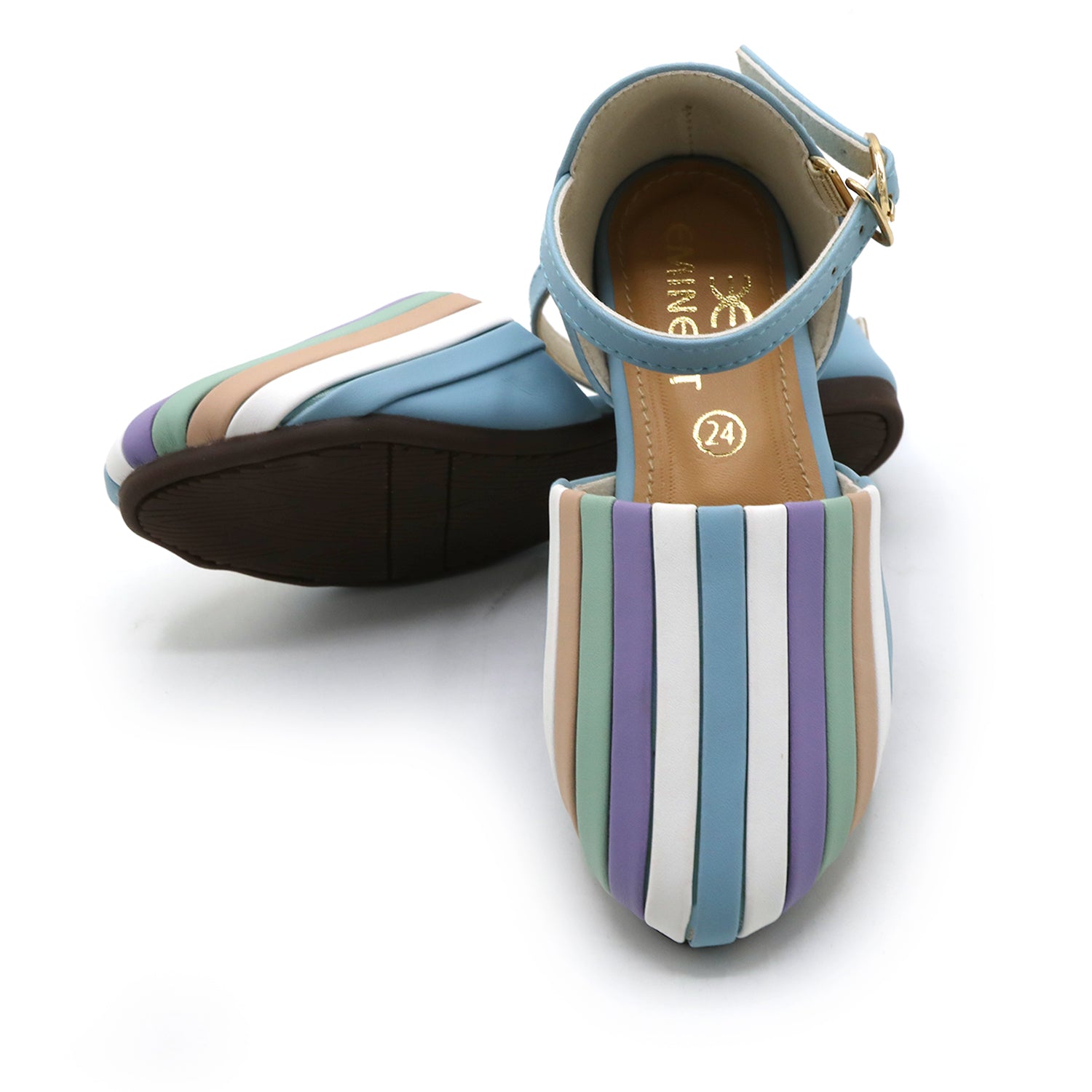Eminent Girls Slingback - Cyan, Girls Slippers, Eminent, Chase Value