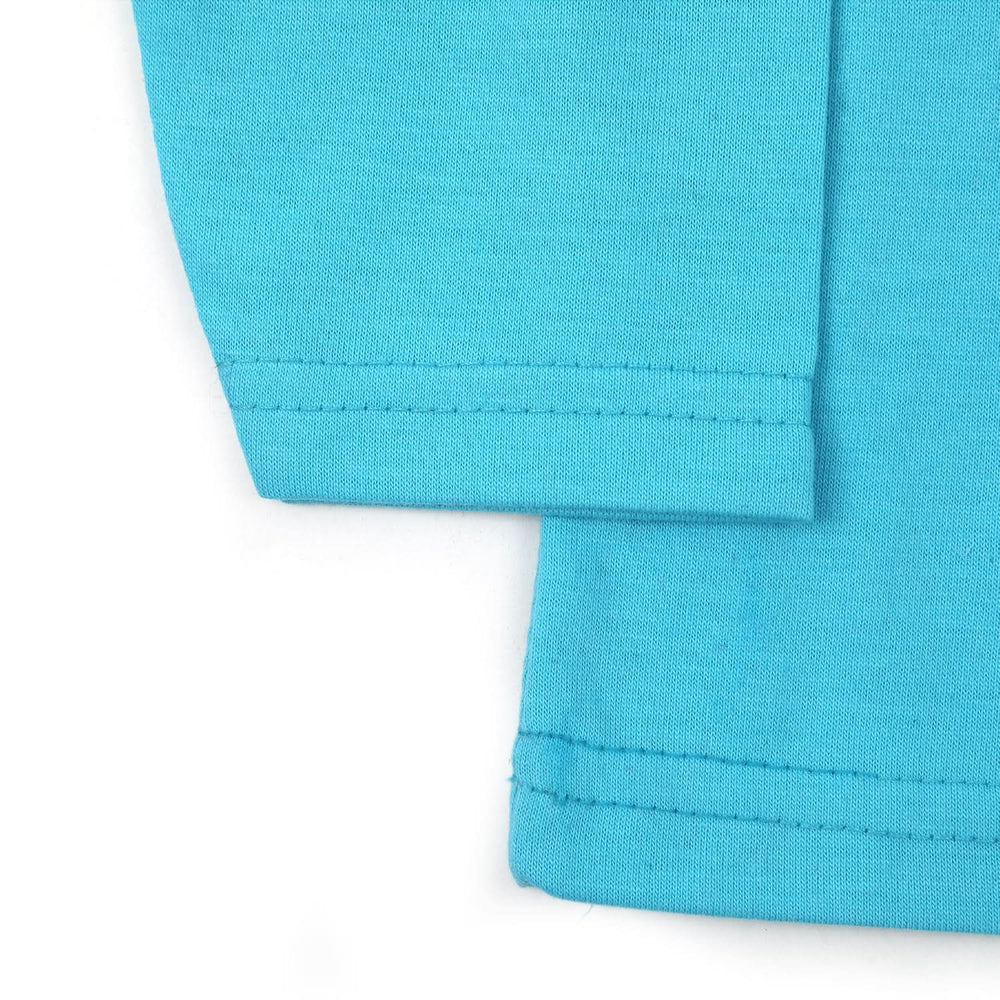 Boys Full Sleeves T-Shirt - Sky Blue, Boys T-Shirts, Chase Value, Chase Value