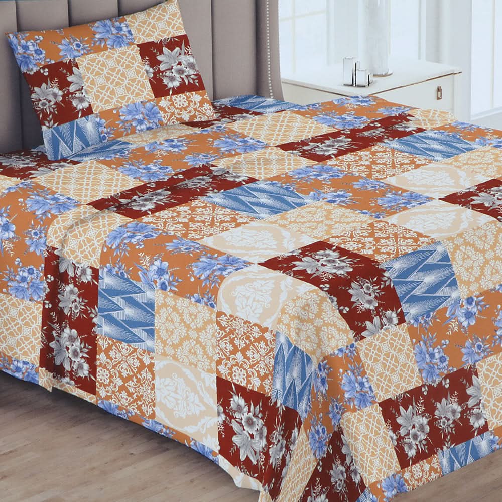 Single Bed Sheet Set - B11, Single Size Bed Sheet, Chase Value, Chase Value