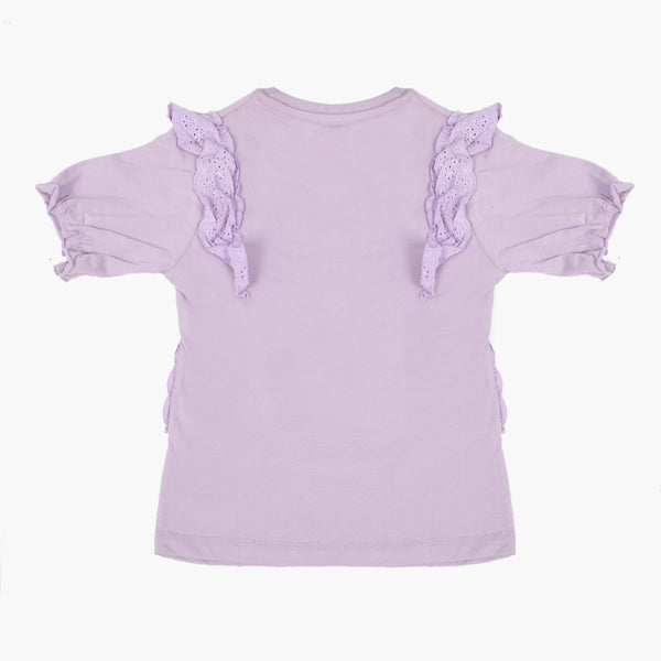Eminent Girls Half Sleeves T-Shirt - Purple, Girls T-Shirts, Eminent, Chase Value