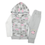 Newborn Girls Full Sleeves Suit - Pink, Newborn Girls Sets & Suits, Chase Value, Chase Value