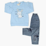 Girls Tights Suit - Blue, Girls Suits, Chase Value, Chase Value