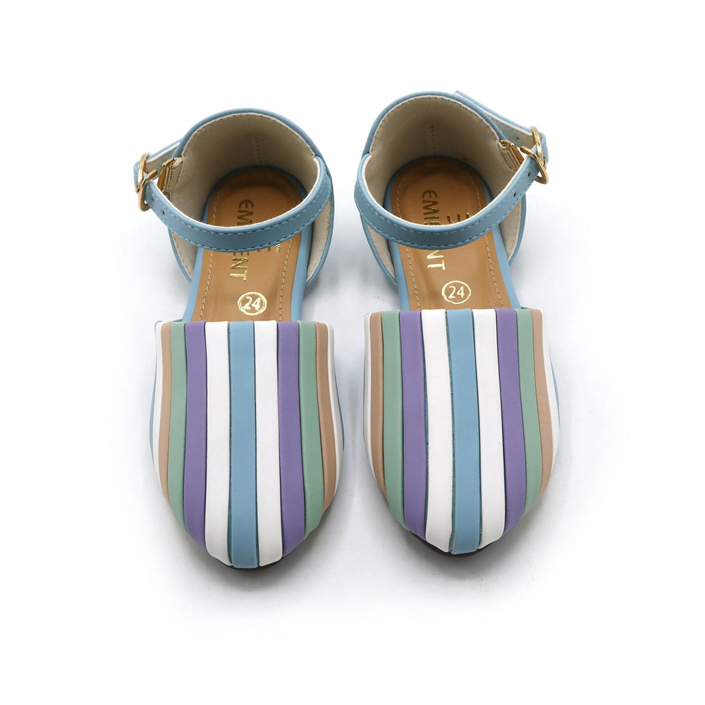 Eminent Girls Slingback - Cyan, Girls Slippers, Eminent, Chase Value