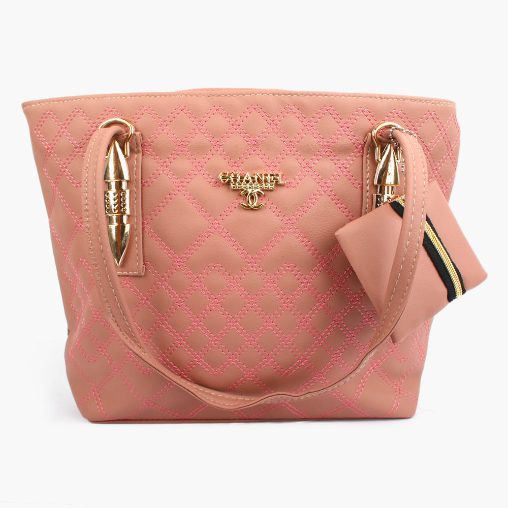 Women's Hand Bag - Tea Pink, Women Bags, Chase Value, Chase Value