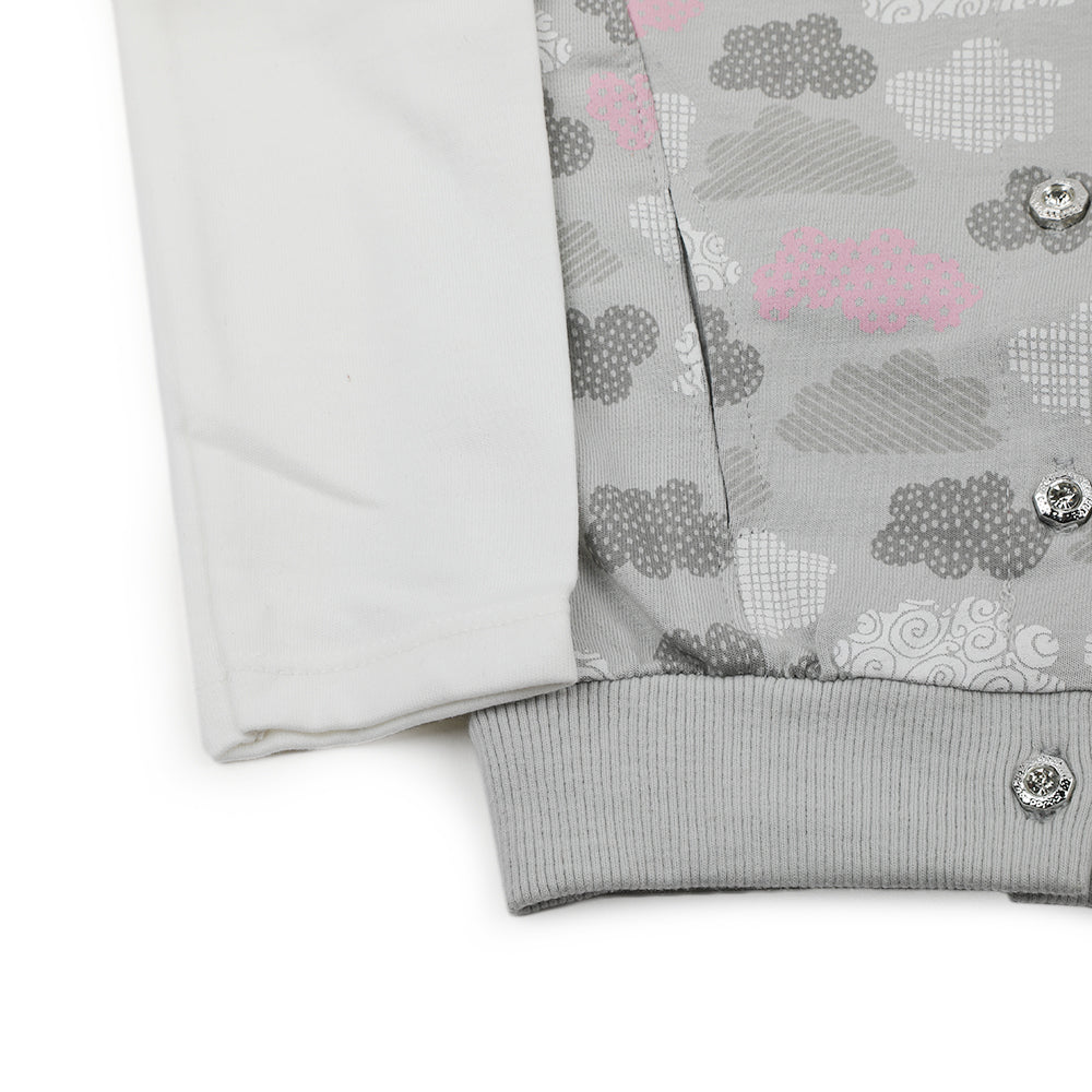 Newborn Girls Full Sleeves Suit - Pink, Newborn Girls Sets & Suits, Chase Value, Chase Value
