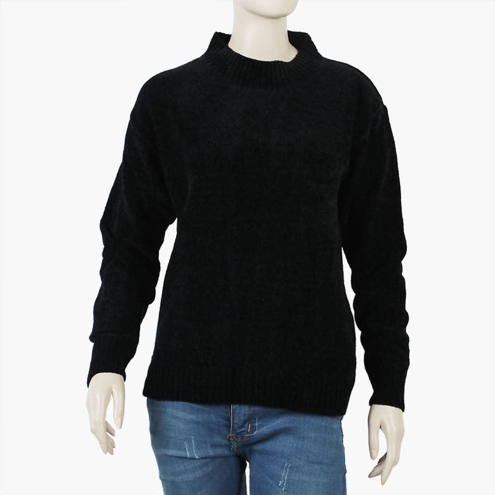 Women's Sweater - Black, Women Sweaters, Chase Value, Chase Value