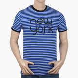 Men's Half Sleeves T-Shirt - Blue, Men's T-Shirts & Polos, Chase Value, Chase Value