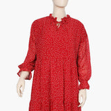 Women's Long Maxi - Red, Women T-Shirts & Tops, Chase Value, Chase Value