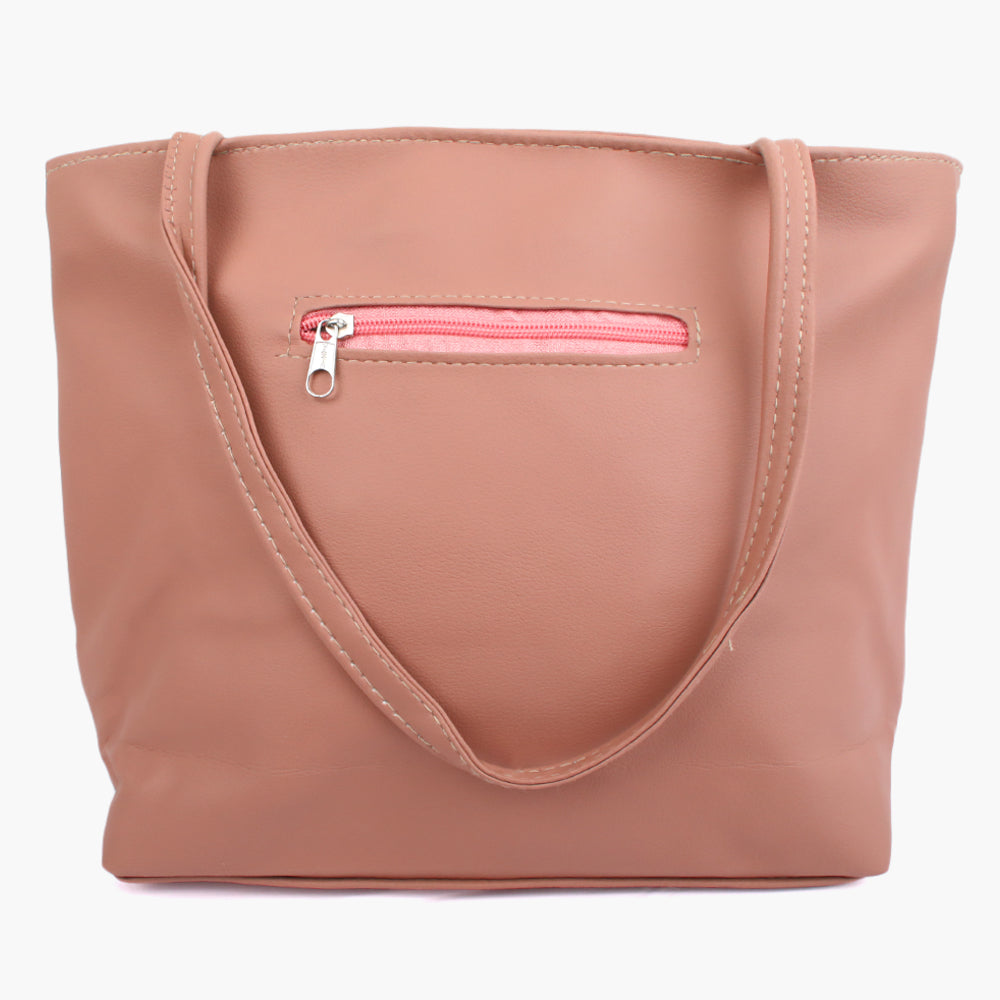 Women's Hand Bag - Tea Pink, Women Bags, Chase Value, Chase Value