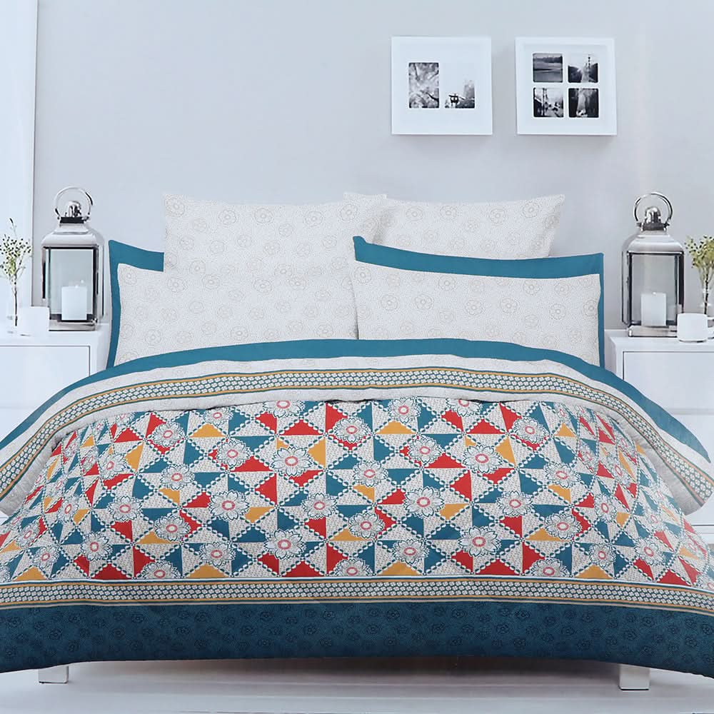 Double Bed Sheet - Multi Color, Double Size Bed Sheet, Chase Value, Chase Value