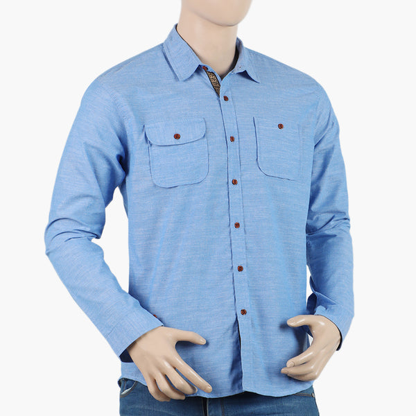 Men's Casual Shirt - Light Blue, Men's Shirts, Chase Value, Chase Value