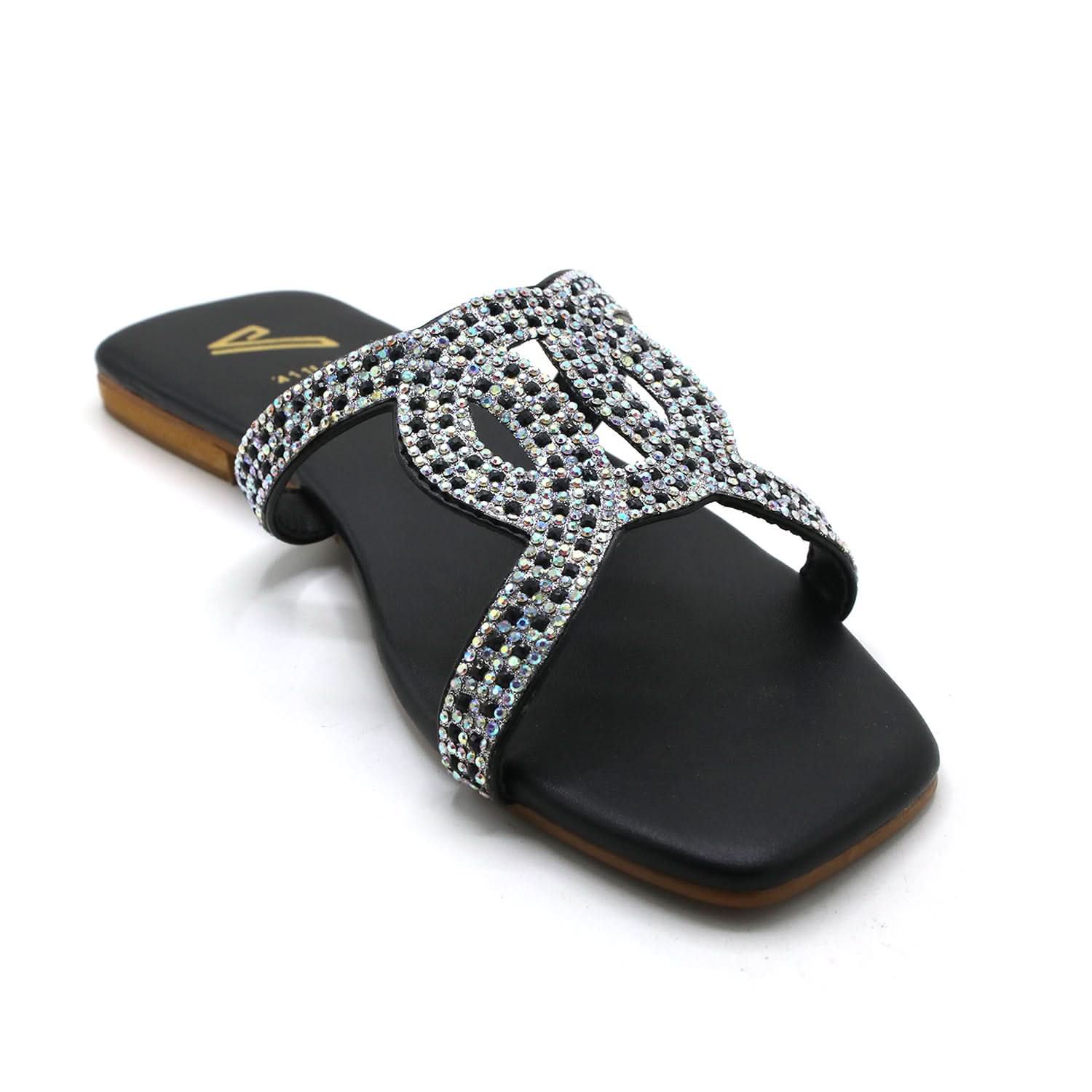 Women's Slipper - Black, Women Slippers, Chase Value, Chase Value