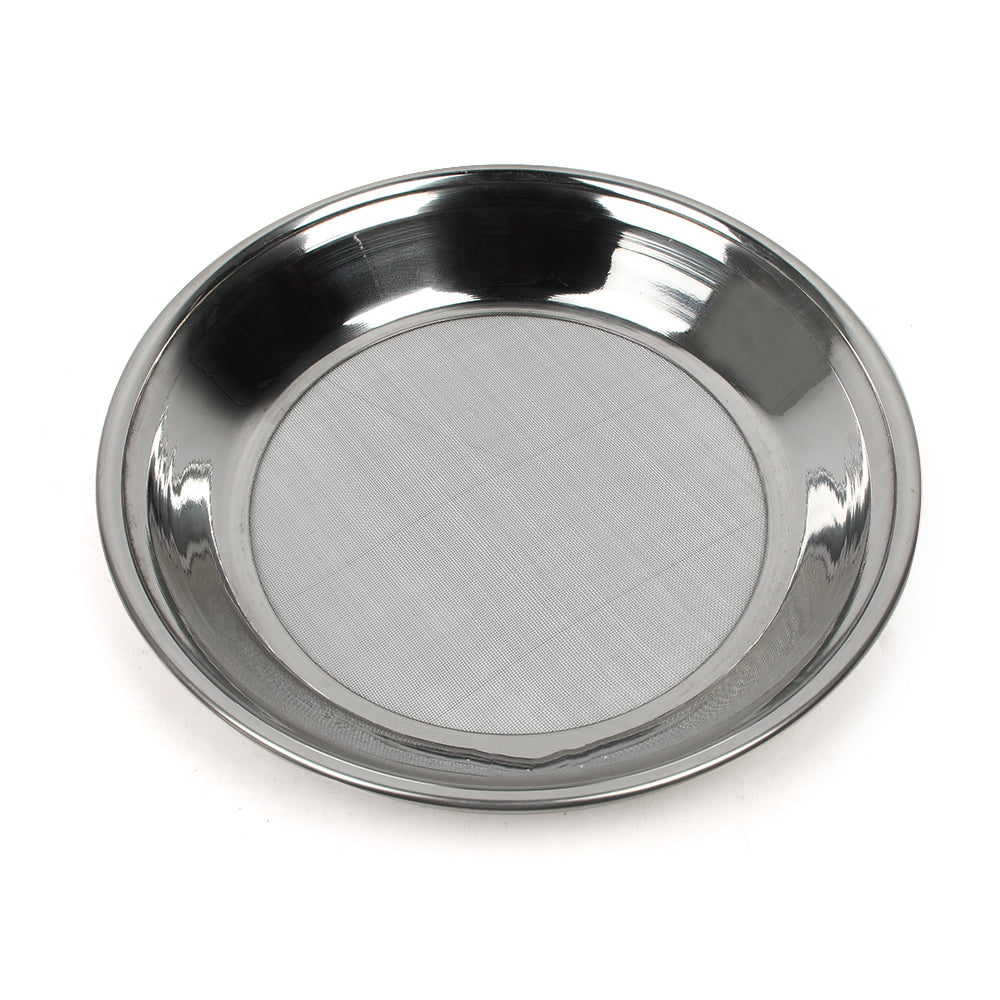 Stainless Steel Flour Chalni - Silver, Kitchen Accessories, Chase Value, Chase Value