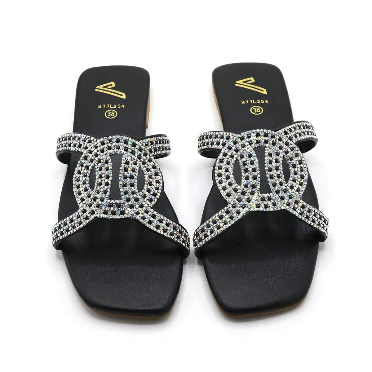 Women's Slipper - Black, Women Slippers, Chase Value, Chase Value