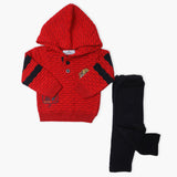 Newborn Boys Sweater Suit - Red, Newborn Boys Winterwear, Chase Value, Chase Value