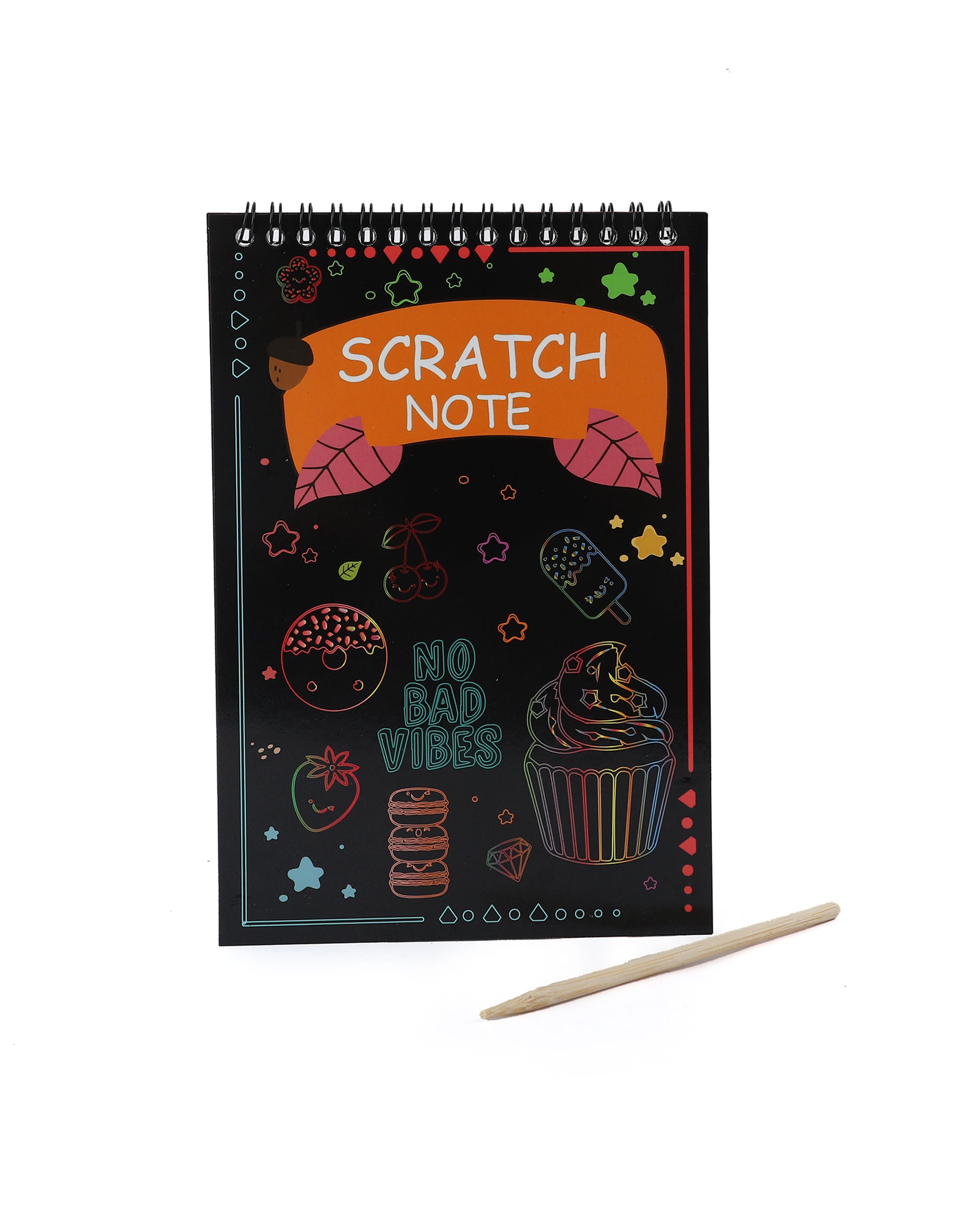 Scratch Note Medium, Coloring Books, Chase Value, Chase Value
