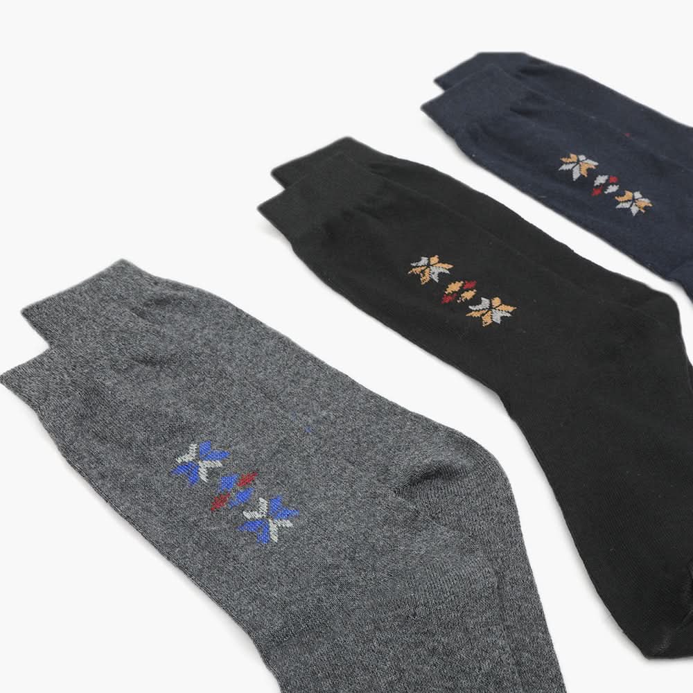 Men’s Socks Pack Of 3 - Multi Color, Men's Socks, Chase Value, Chase Value