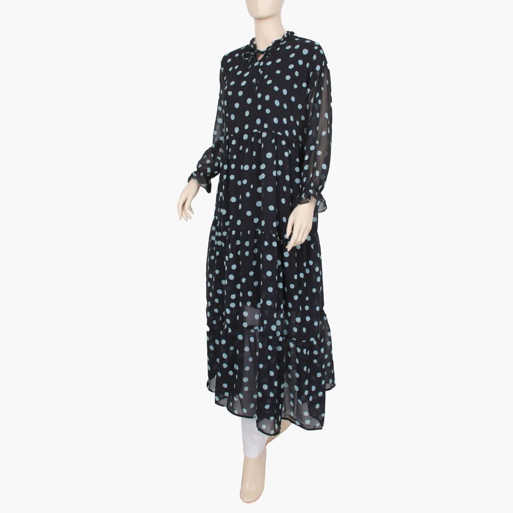 Women's Long Maxi - Black, Women T-Shirts & Tops, Chase Value, Chase Value