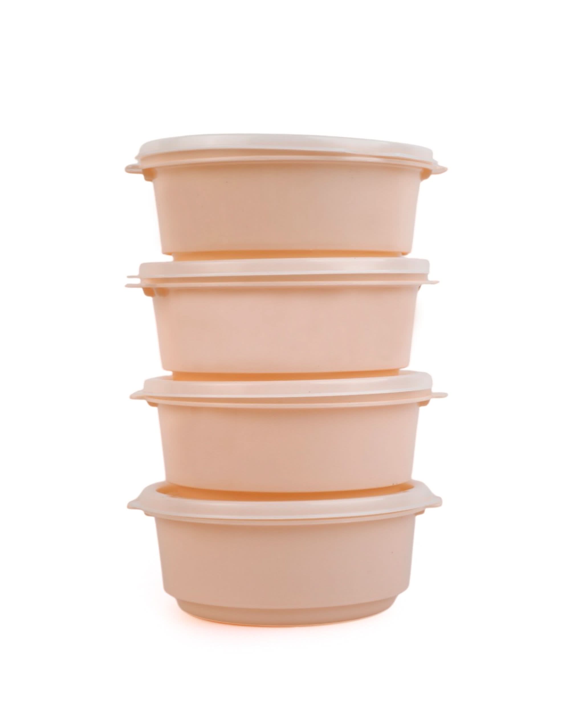 Belli Plastic Box Mini 4 Pcs, Tiffin Boxes & Bottles, Chase Value, Chase Value