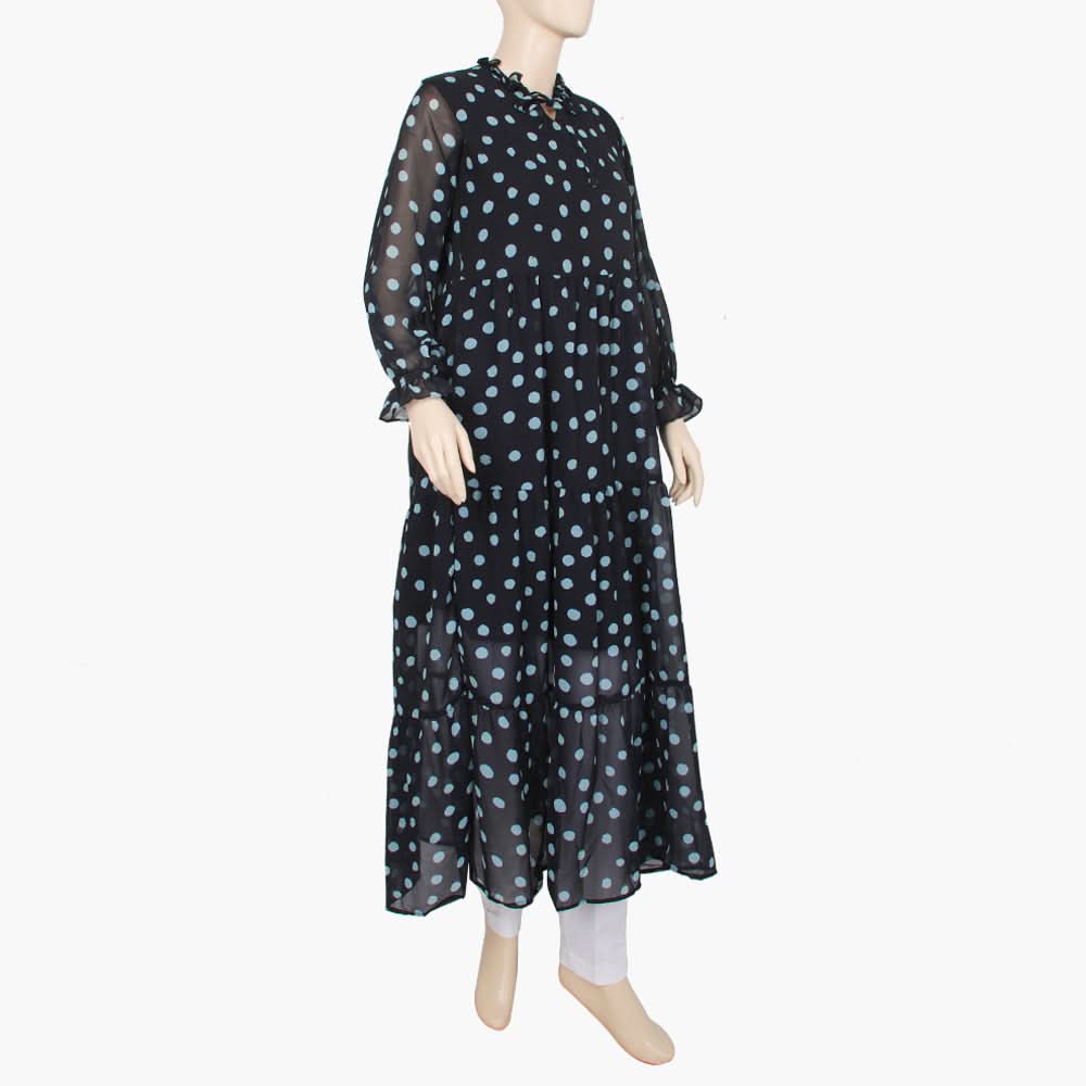 Women's Long Maxi - Black, Women T-Shirts & Tops, Chase Value, Chase Value