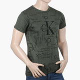 Men's Half Sleeves T-Shirt - Green, Men's T-Shirts & Polos, Chase Value, Chase Value