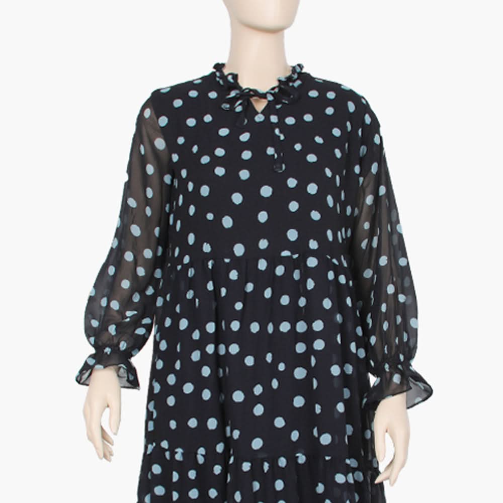 Women's Long Maxi - Black, Women T-Shirts & Tops, Chase Value, Chase Value
