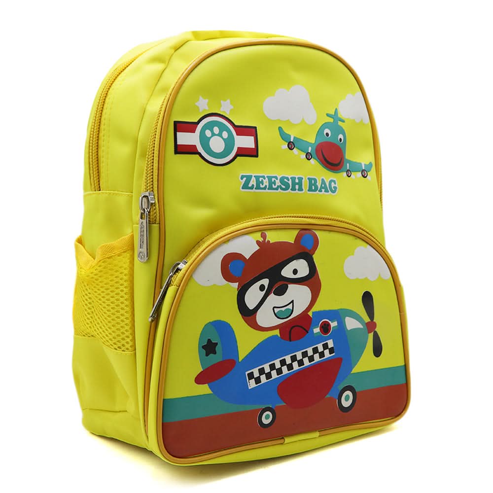 Kids School Bag - Yellow, School Bags, Chase Value, Chase Value