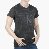 Men's Half Sleeves T-Shirt - Dark Grey, Men's T-Shirts & Polos, Chase Value, Chase Value