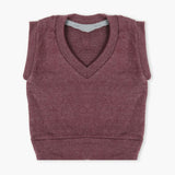 Newborn Boys V-Neck Sando - Light Maroon, Newborn Boys Winterwear, Chase Value, Chase Value