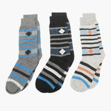 Boys Socks Pack Of 3 - Multi Color, Boys Socks, Chase Value, Chase Value