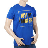 Men's Half Sleeves T-Shirt - Royal Blue, Men's T-Shirts & Polos, Chase Value, Chase Value