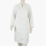 Women's Stitched Kurti - White, Women Ready Kurtis, Chase Value, Chase Value