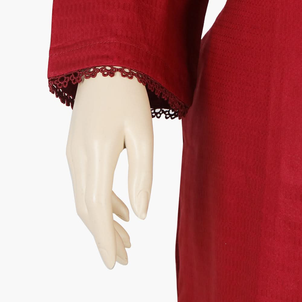 Women's Stitched Kurti - Maroon, Women Ready Kurtis, Chase Value, Chase Value