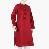 Women's Stitched Kurti - Maroon, Women Ready Kurtis, Chase Value, Chase Value