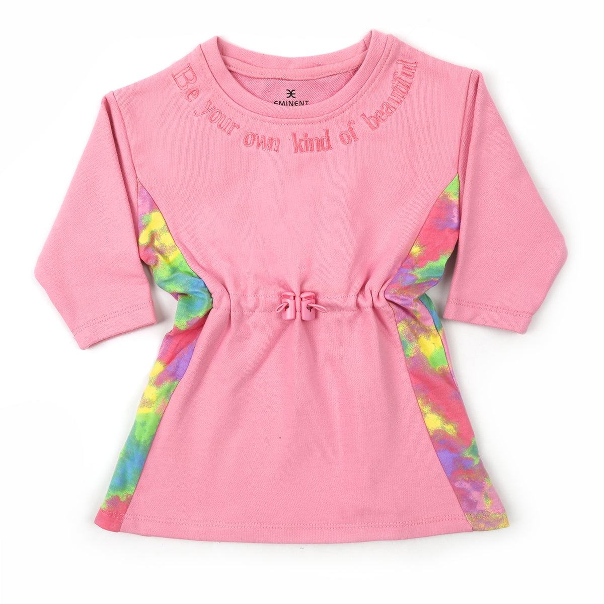 Eminent Girls Full Sleeves Frock - Pink, Girls Frocks, Eminent, Chase Value