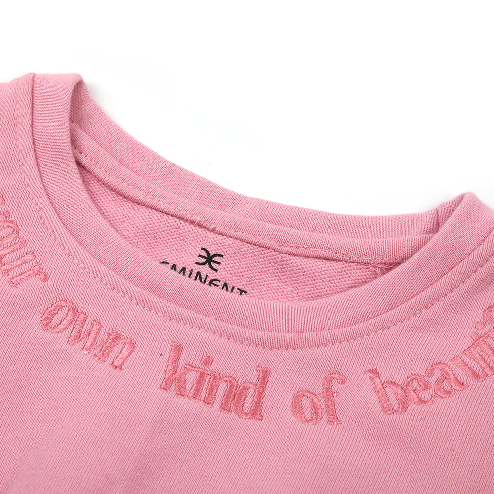 Eminent Girls Full Sleeves Frock - Pink, Girls Frocks, Eminent, Chase Value