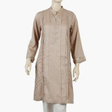 Women's Stitched Kurti - Brown, Women Ready Kurtis, Chase Value, Chase Value