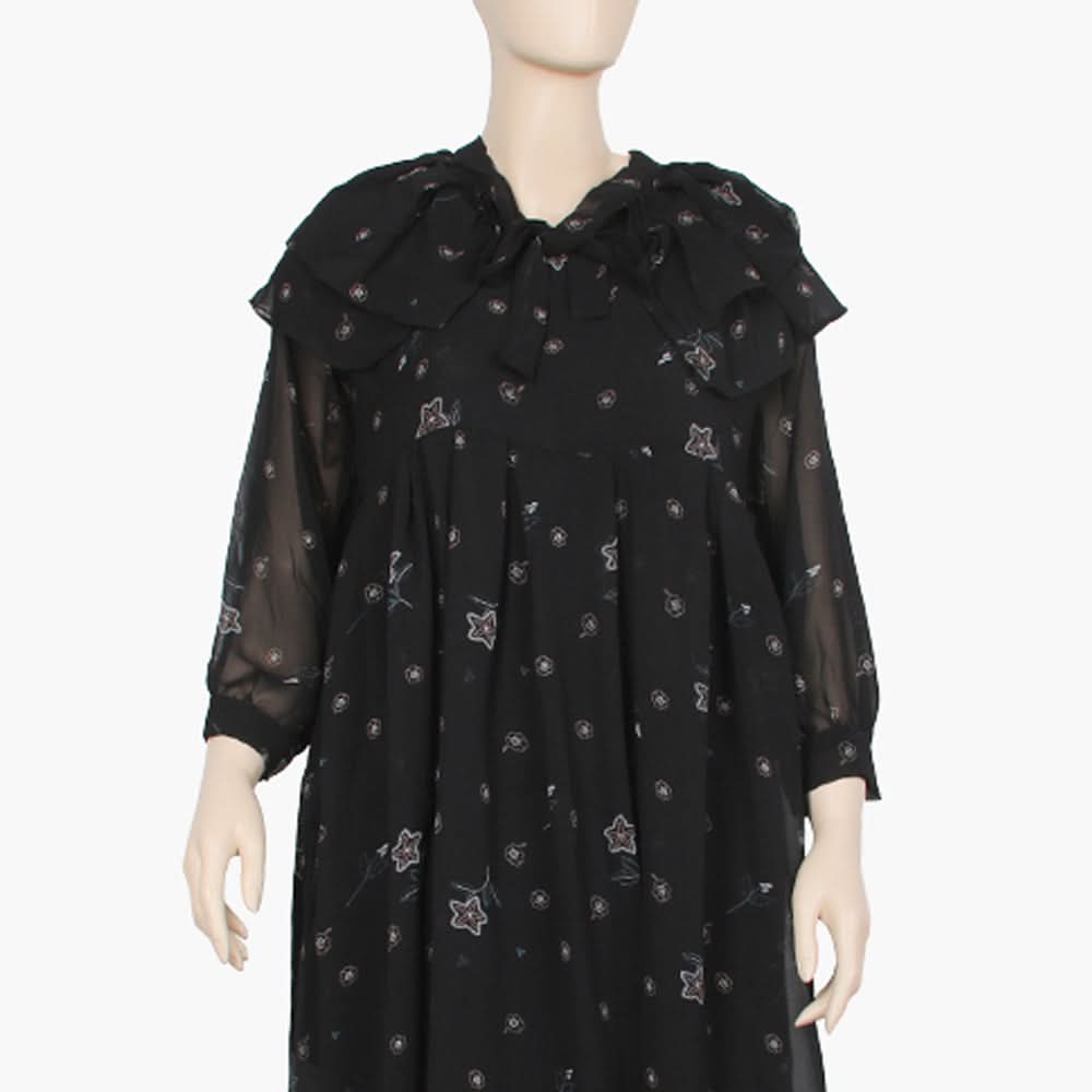 Women's Long Maxi - Black, Women T-Shirts & Tops, Chase Value, Chase Value